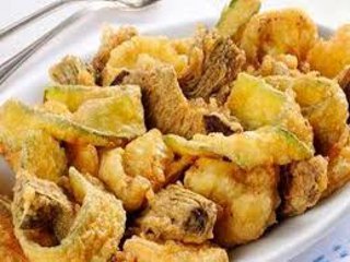 ricetta facile e veloce fritto misto di magro con baccalà